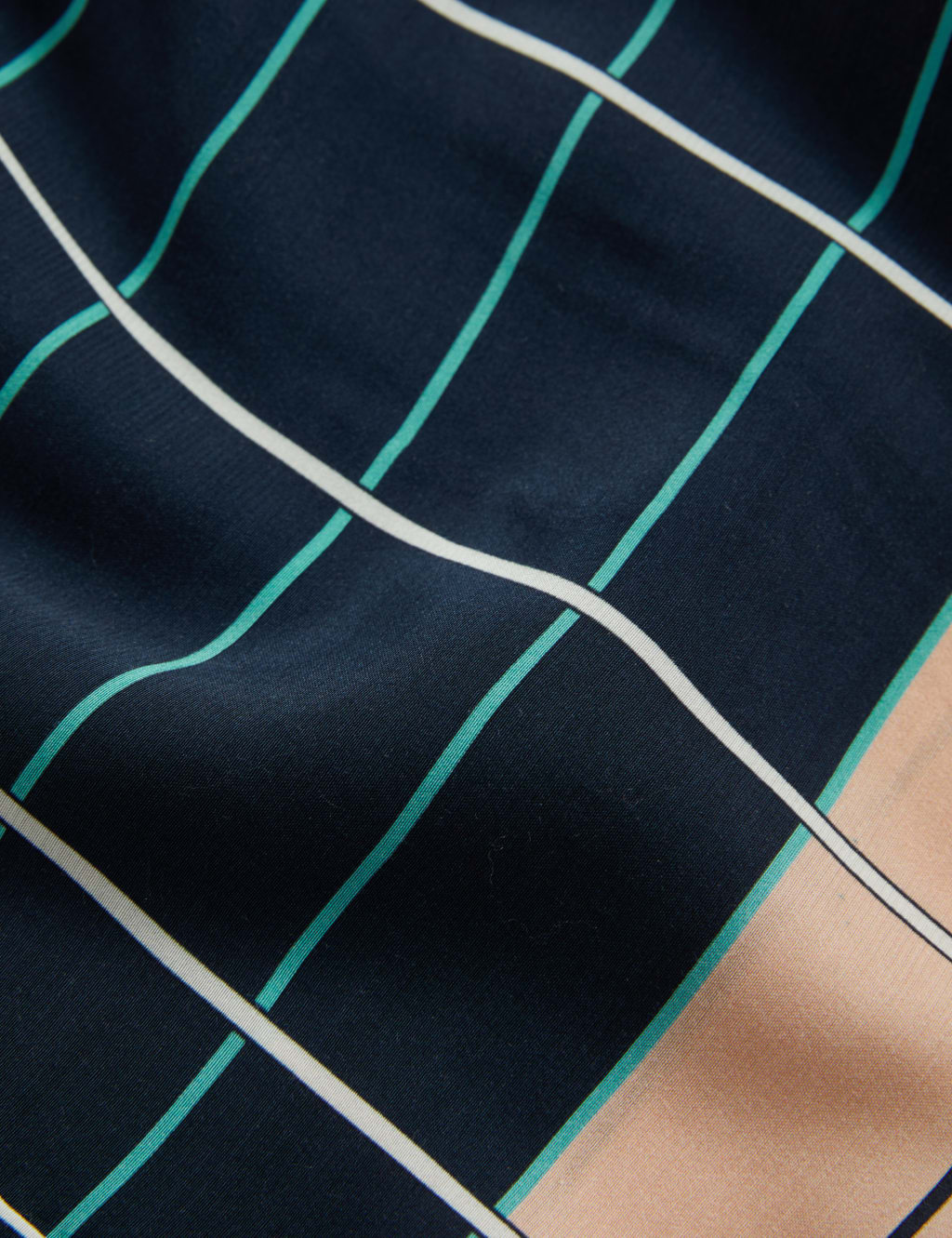 Checked Belted Midi Shirt Dress 7 of 7