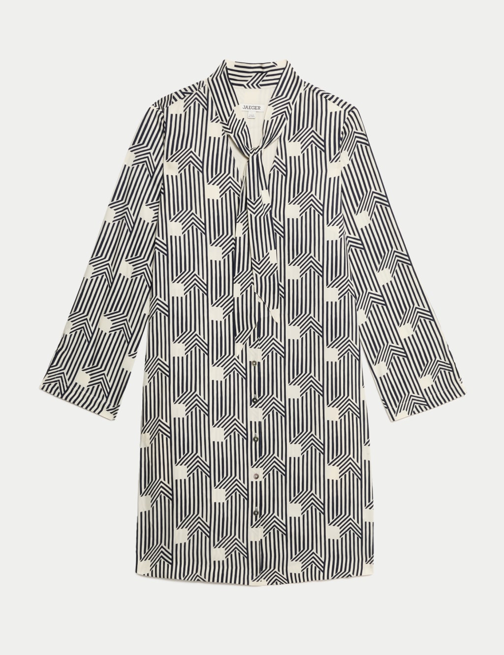 Geometric Short Shift Dress 2 of 6