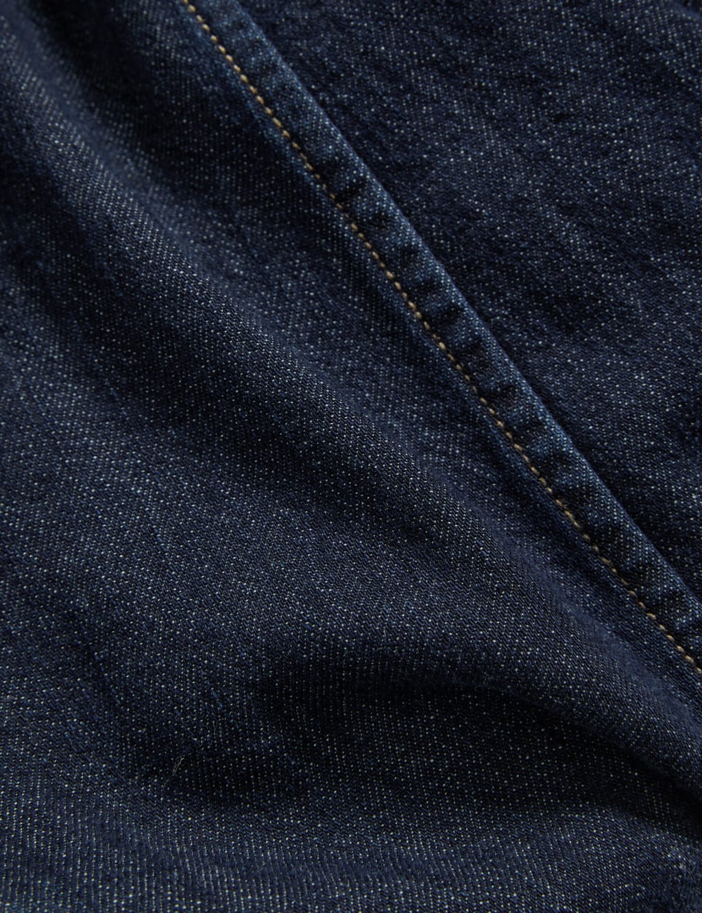 Denim Midi Fit and Flare Dress 7 of 7
