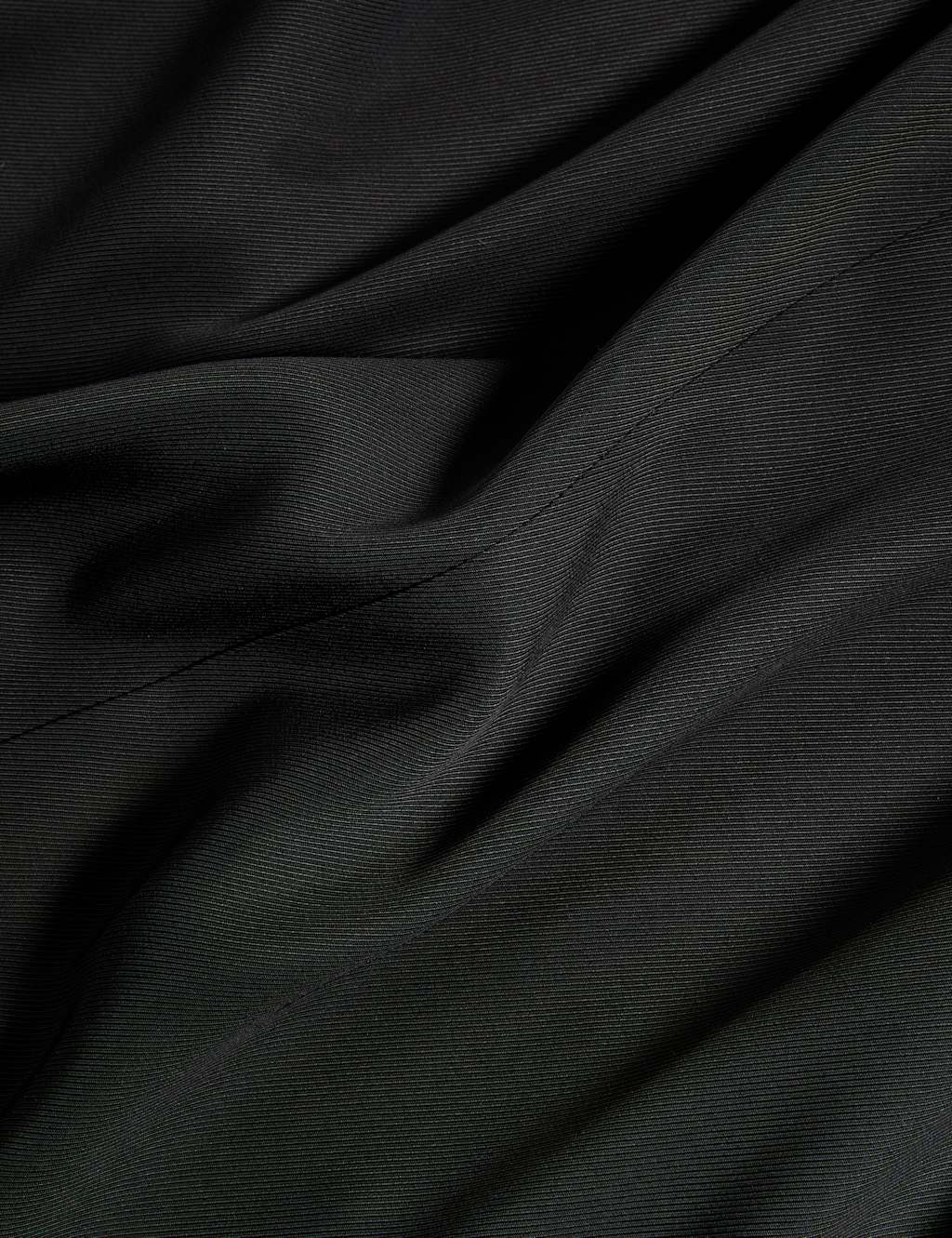 V-Neck Pintuck Midi Waisted Dress 6 of 6