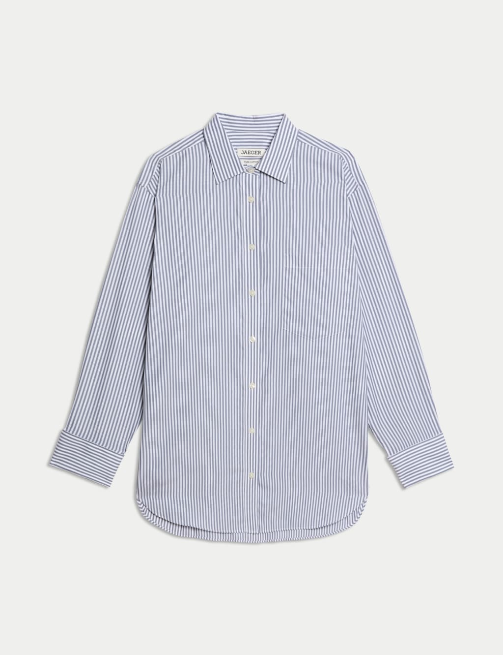 Pure Cotton Double Cuff Relaxed Shirt 2 of 8