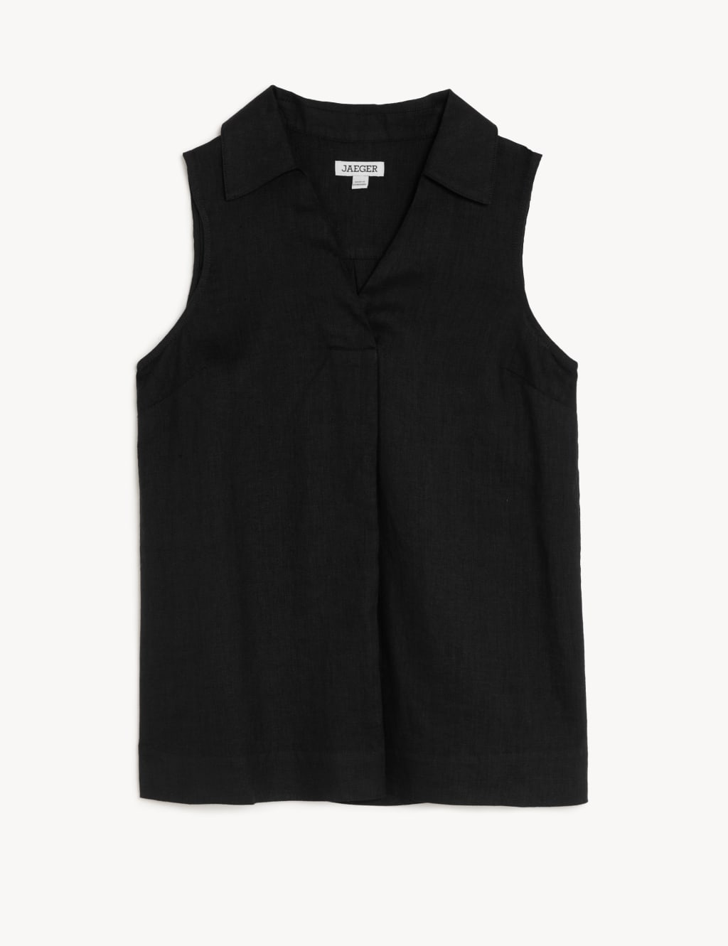 Pure Linen Relaxed Shell Top 2 of 6