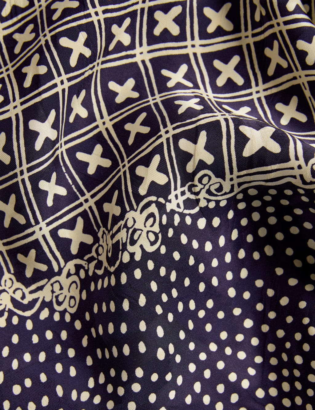 Printed Funnel Neck Blouse 6 of 6