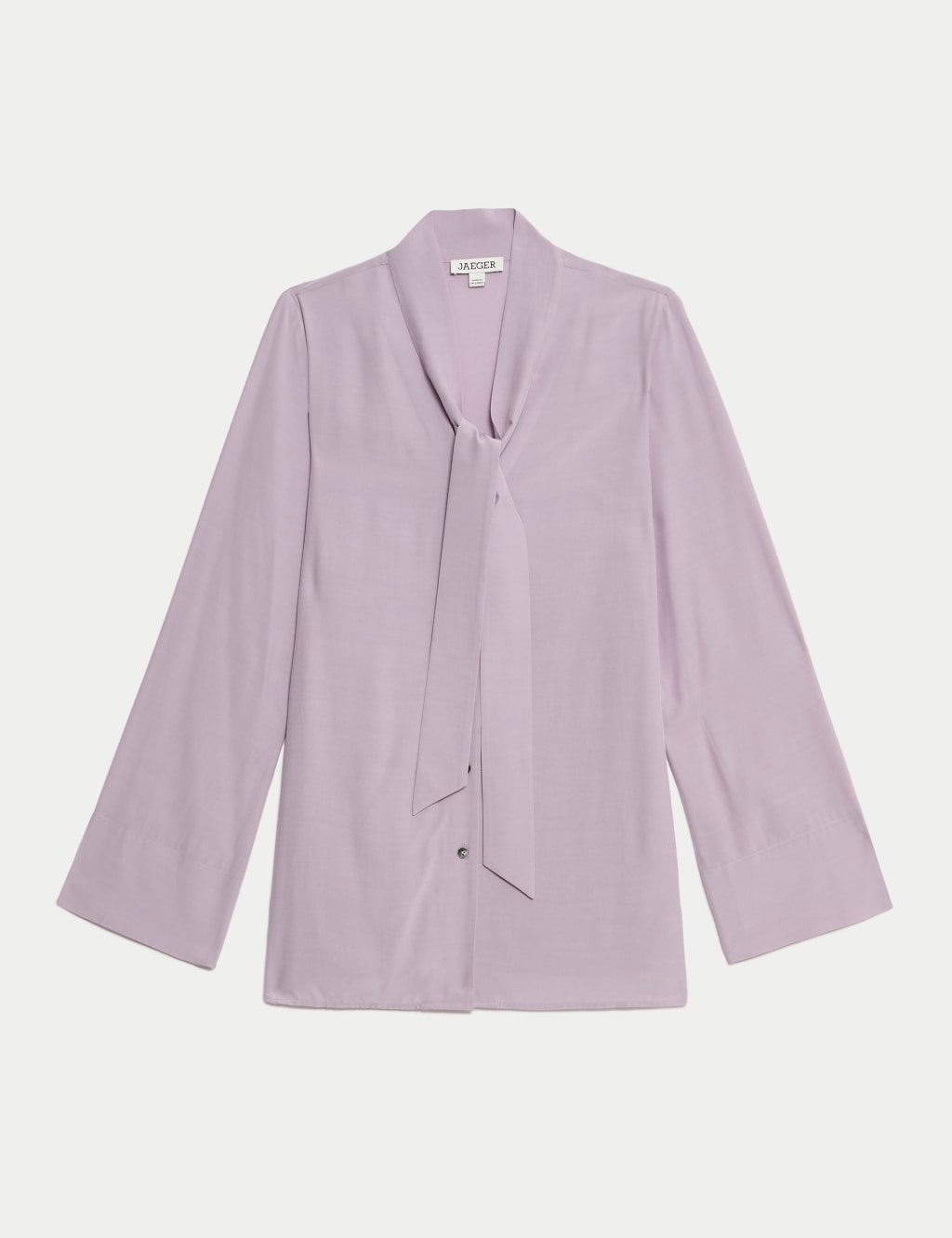 Tie Neck Button Through Blouse 2 of 6