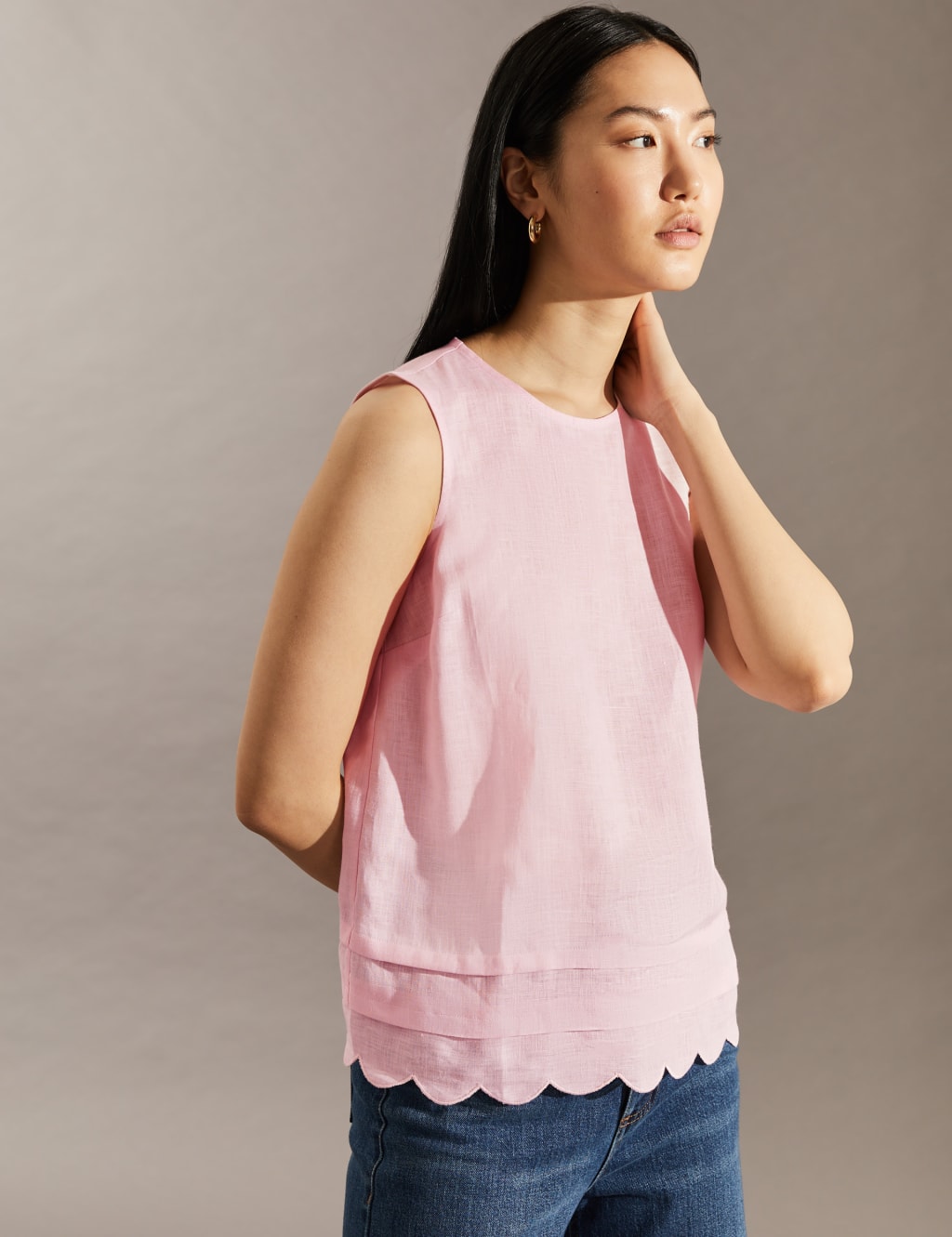 Pure Linen Vest 3 of 7