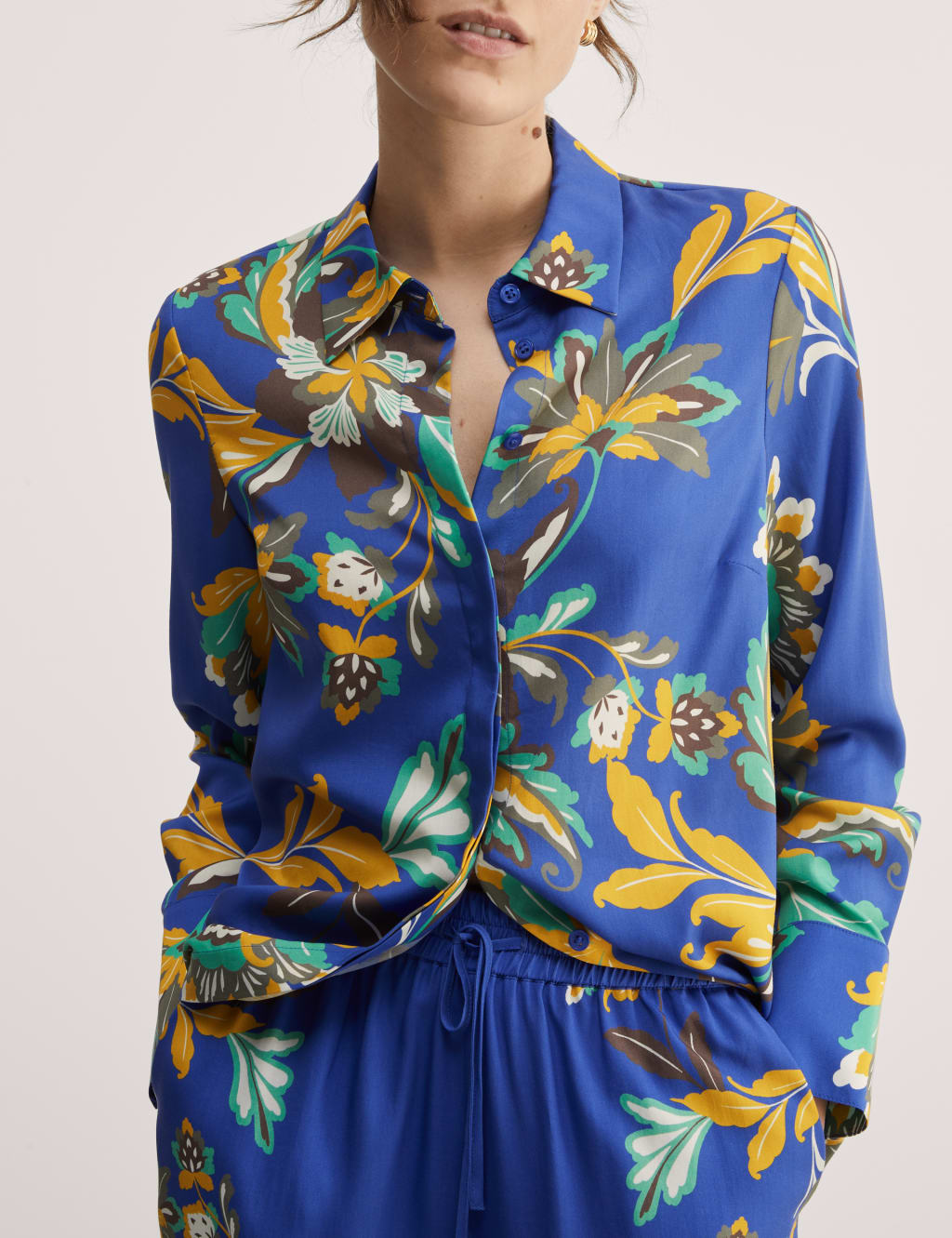 Pure Lyocell™ Printed Button Through Shirt 5 of 7