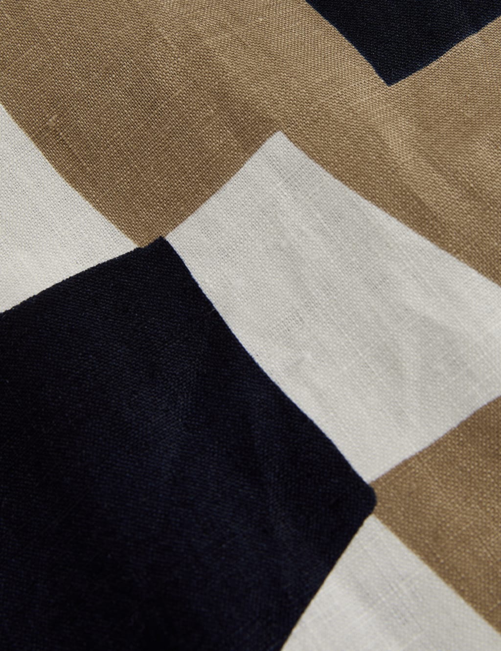 Pure Linen Geometric Relaxed Tunic 7 of 7