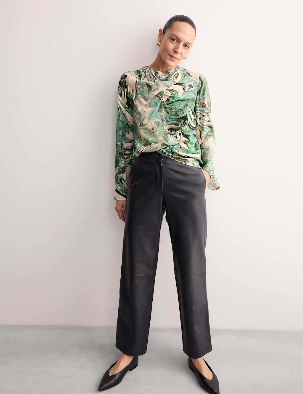 Marble Print Top 7 of 8