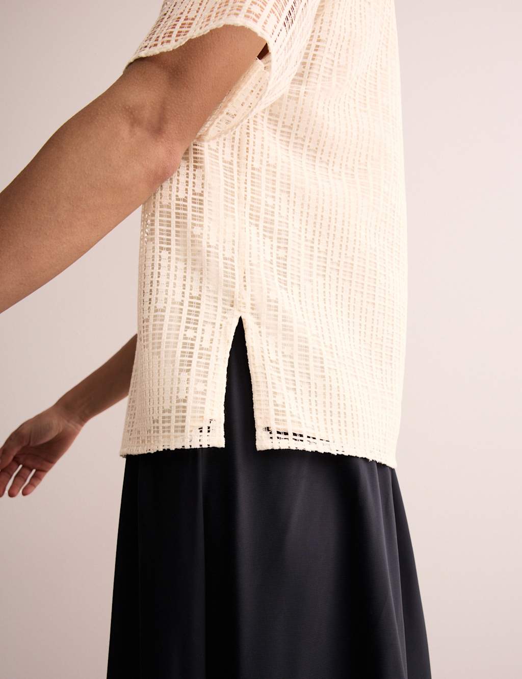 Cotton Rich Lace Top 4 of 7