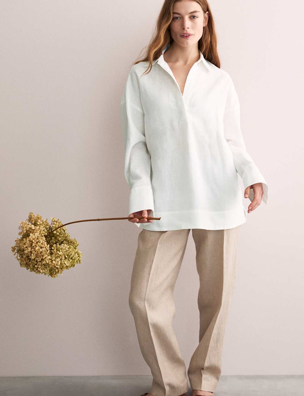 Pure Linen Tunic 3 of 8