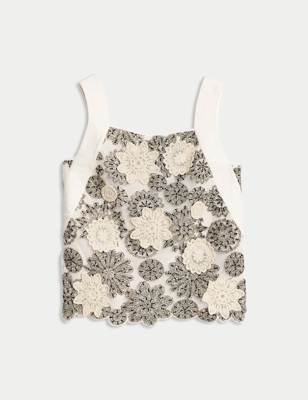 Floral Applique Vest 2 of 6