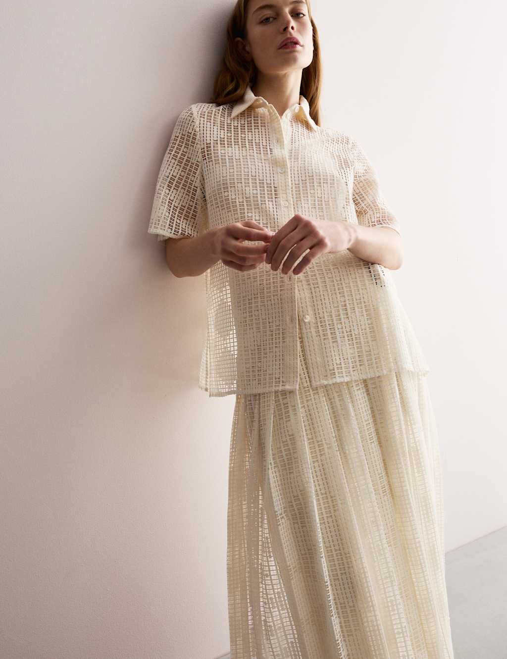 Lace Collared Shirt 5 of 8