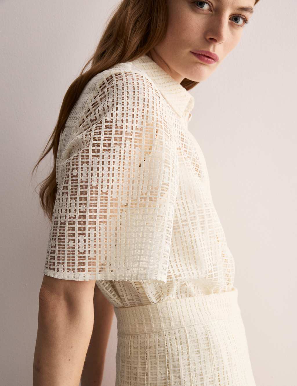Lace Collared Shirt 7 of 8