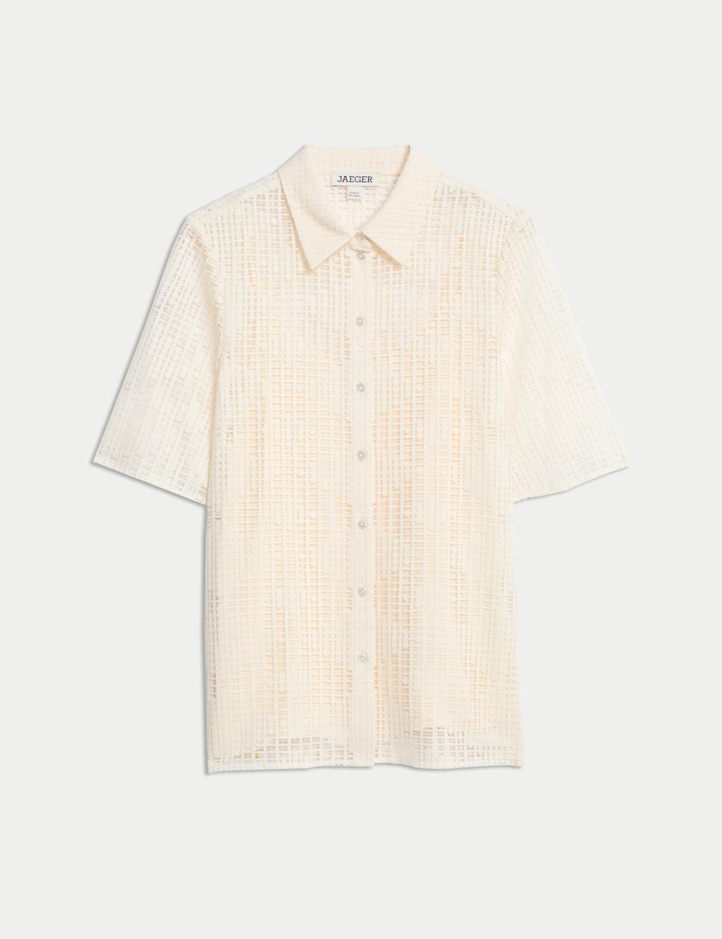 Lace Collared Shirt 2 of 8