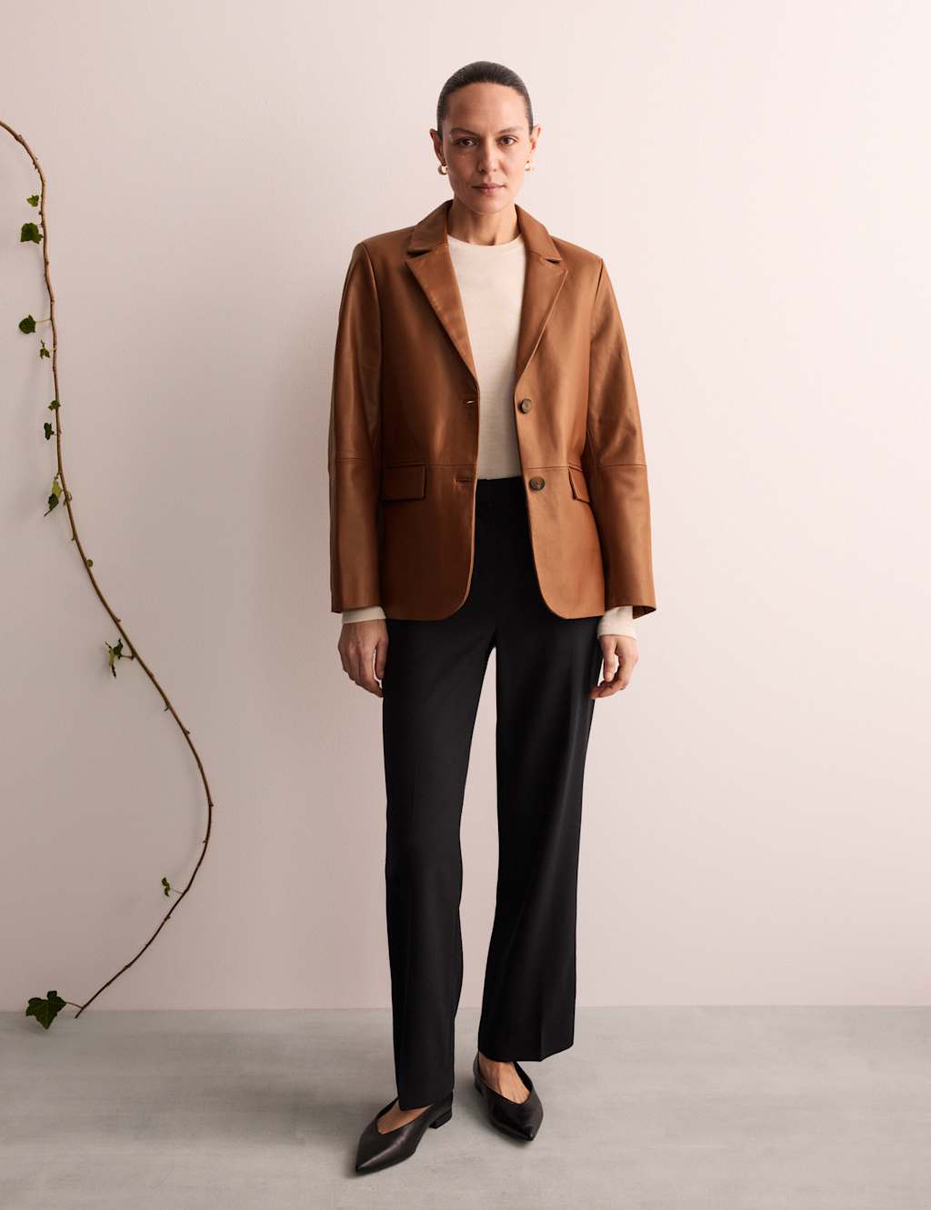 Leather Blazer 3 of 7