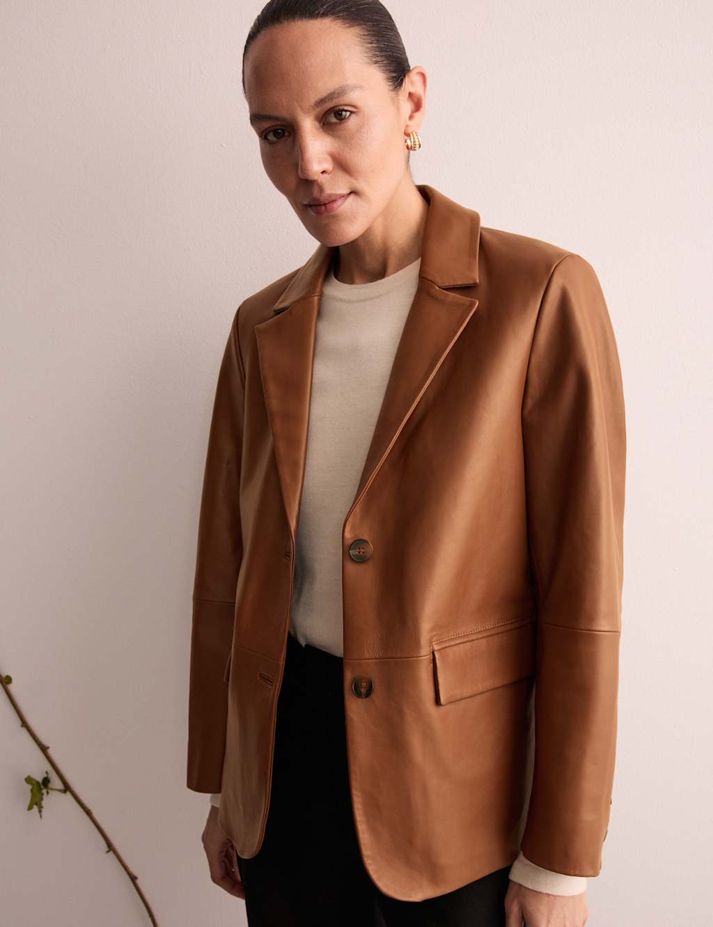 Leather Blazer 6 of 7