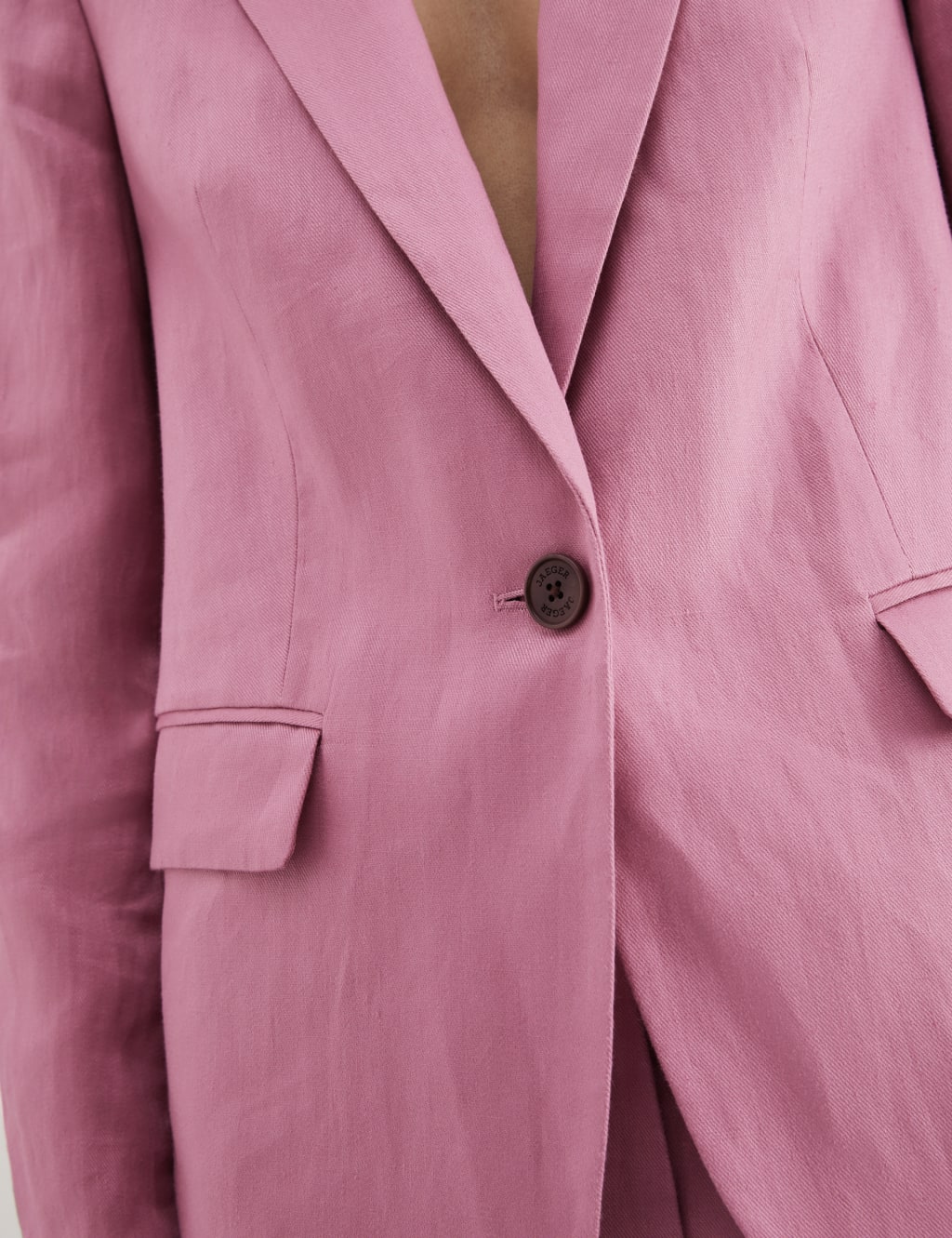 Pure Linen Single Breasted Blazer 6 of 8
