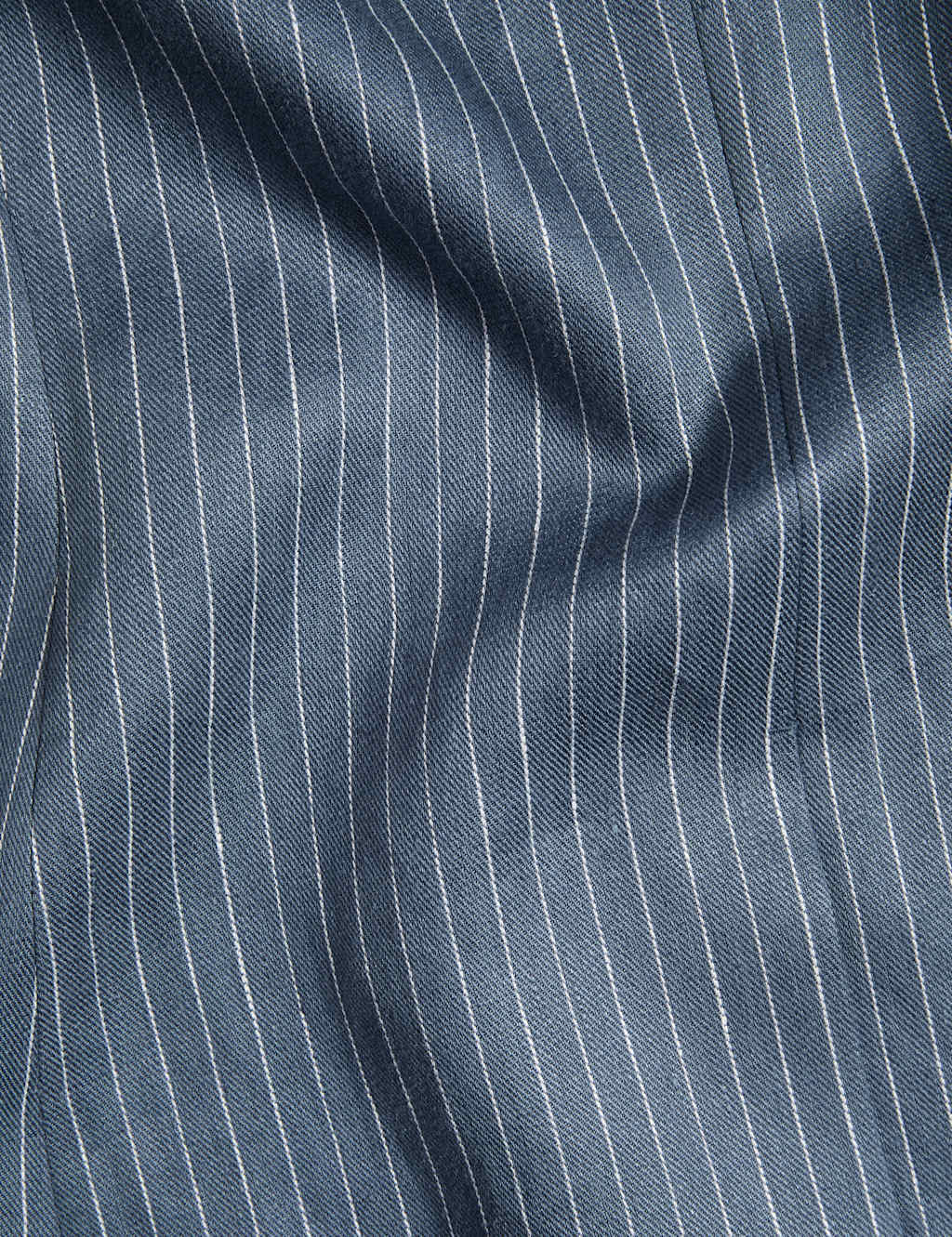 Pure Linen Straight Pinstripe Blazer 7 of 11