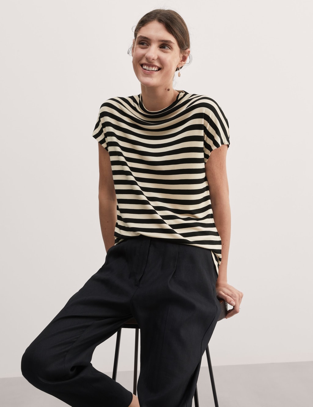 Jersey Striped Top 4 of 7