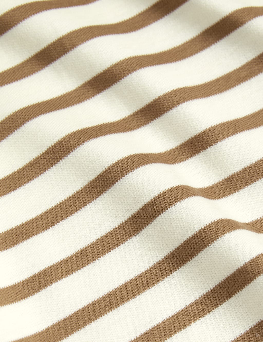 Pure Mercerised Cotton Striped Boat Neck Top 4 of 4