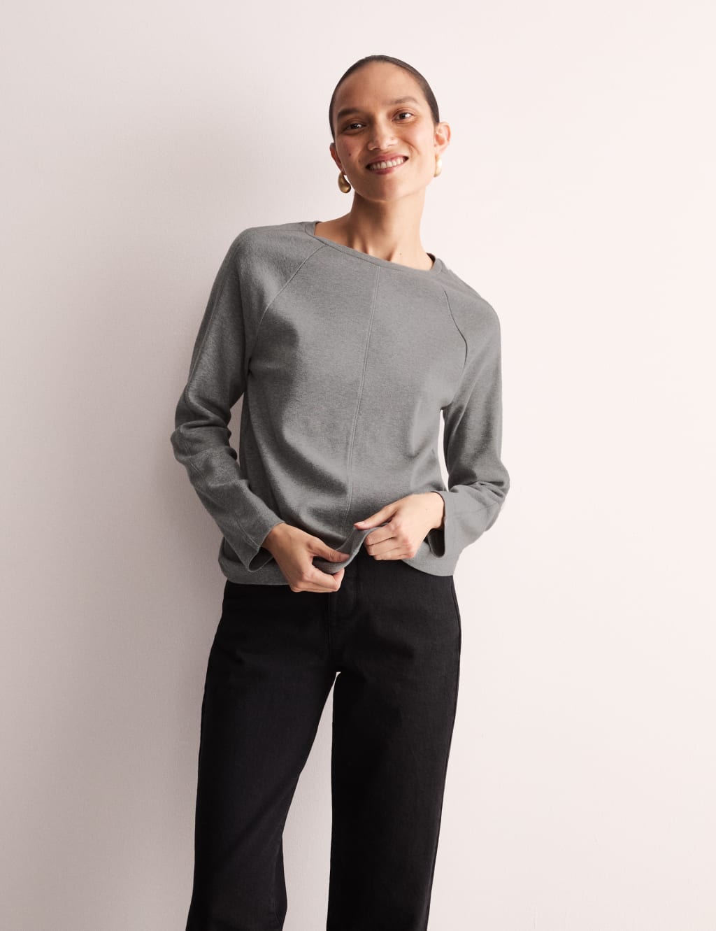 Pure Cotton Seam Detail Top 5 of 7
