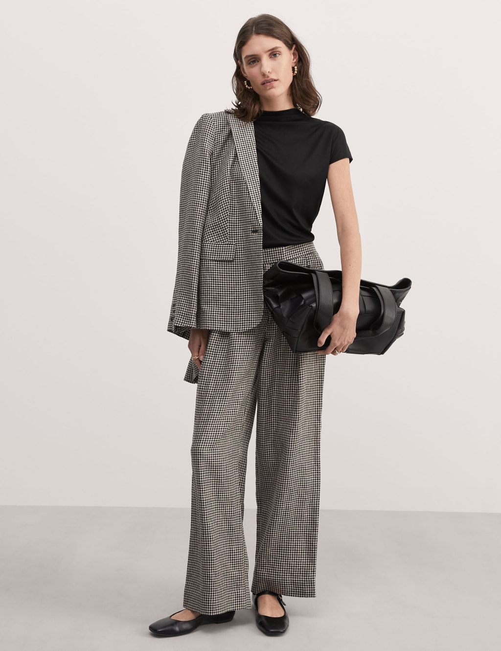 Jersey Funnel Neck Top 3 of 7