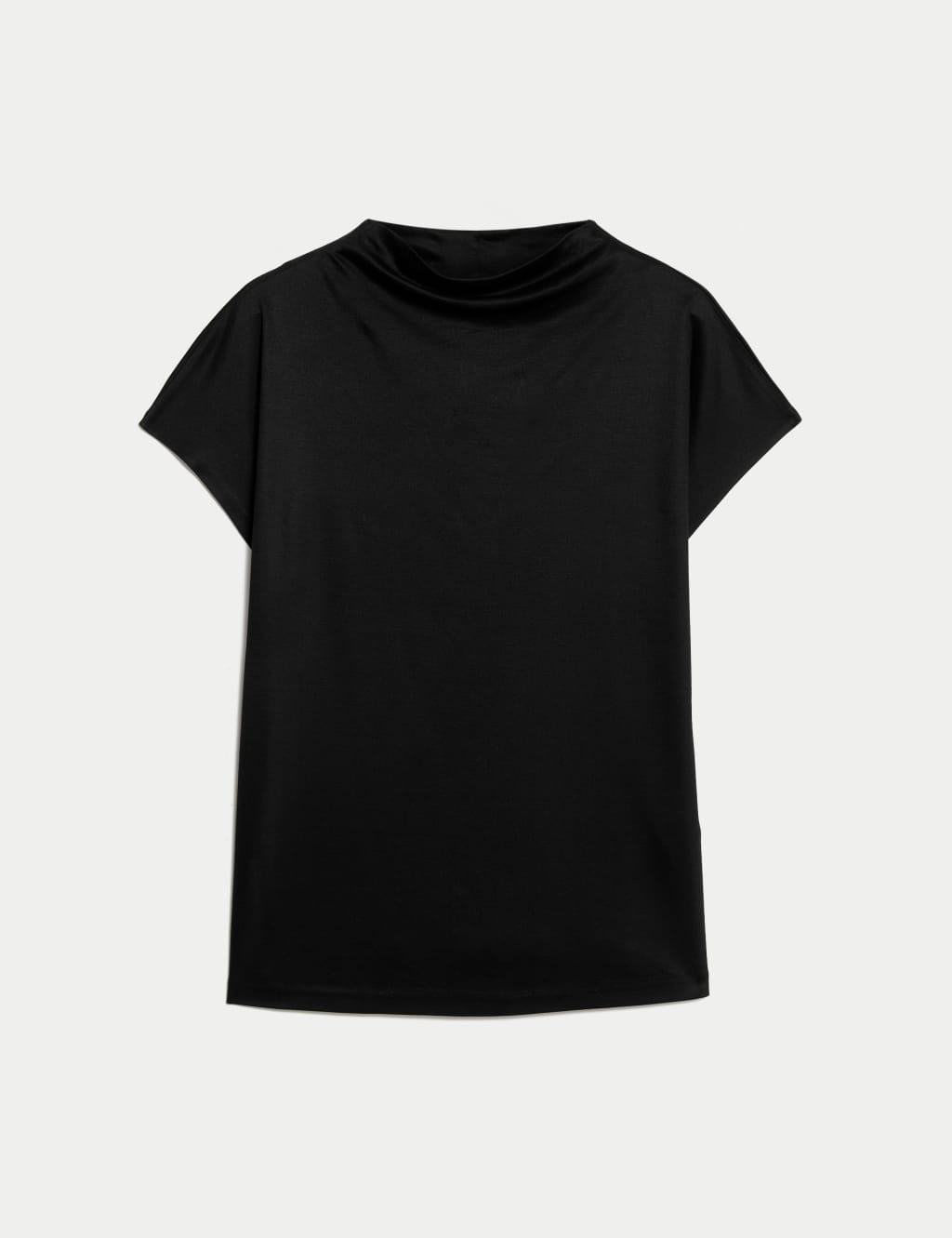 Jersey Funnel Neck Top 2 of 7