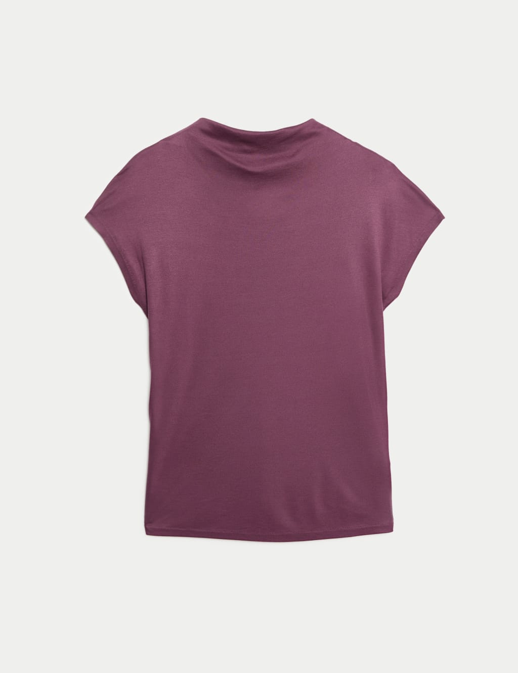 Jersey Funnel Neck Top 2 of 5