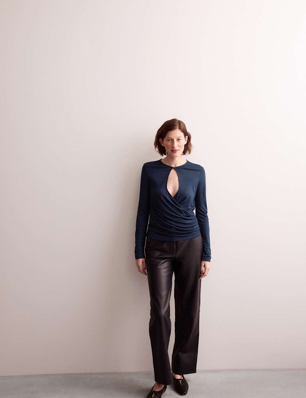 Draped Wrap Top 3 of 6