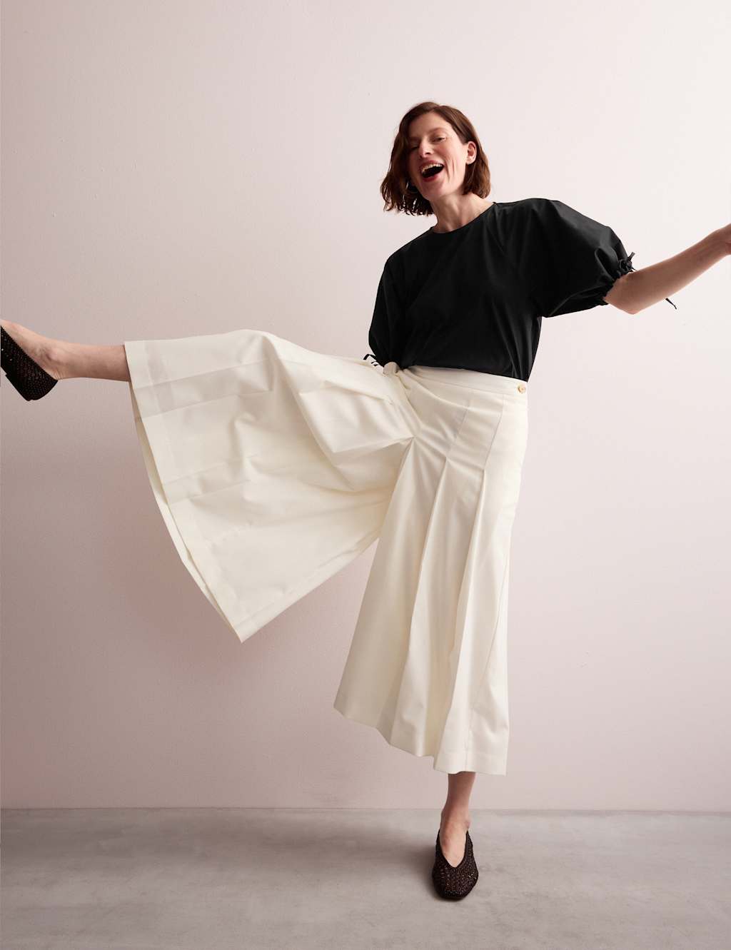 Pure Cotton Crew Neck Relaxed Top 7 of 9