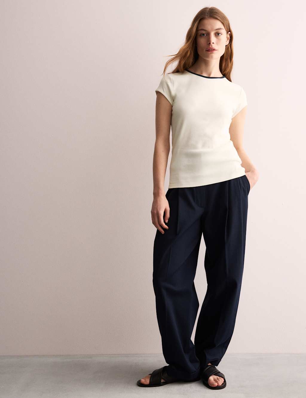 Jersey Contrast Trim T-Shirt 3 of 6