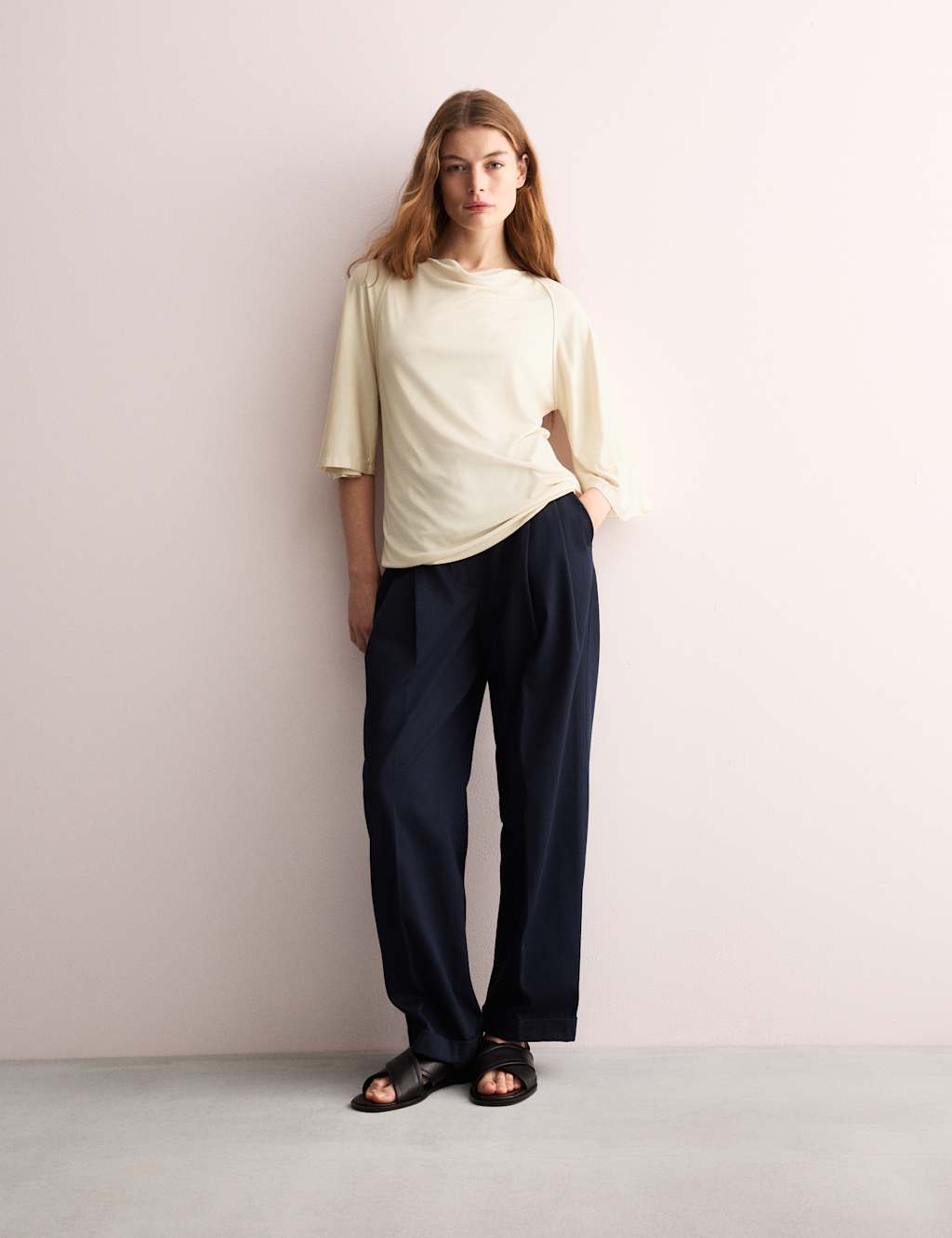 Jersey Draped Top 1 of 6