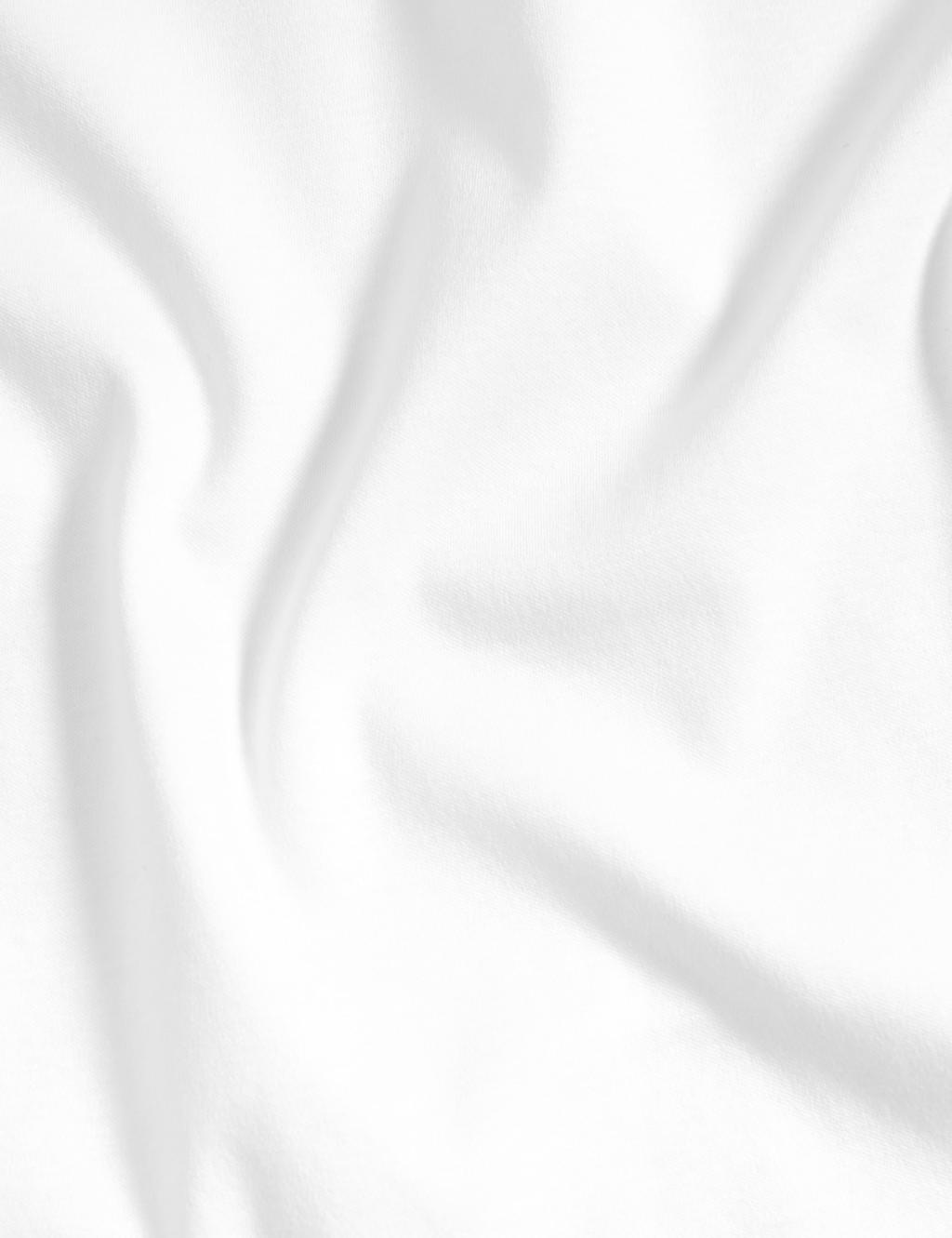 Mercerised Cotton V-Neck Boxy T-shirt 6 of 6