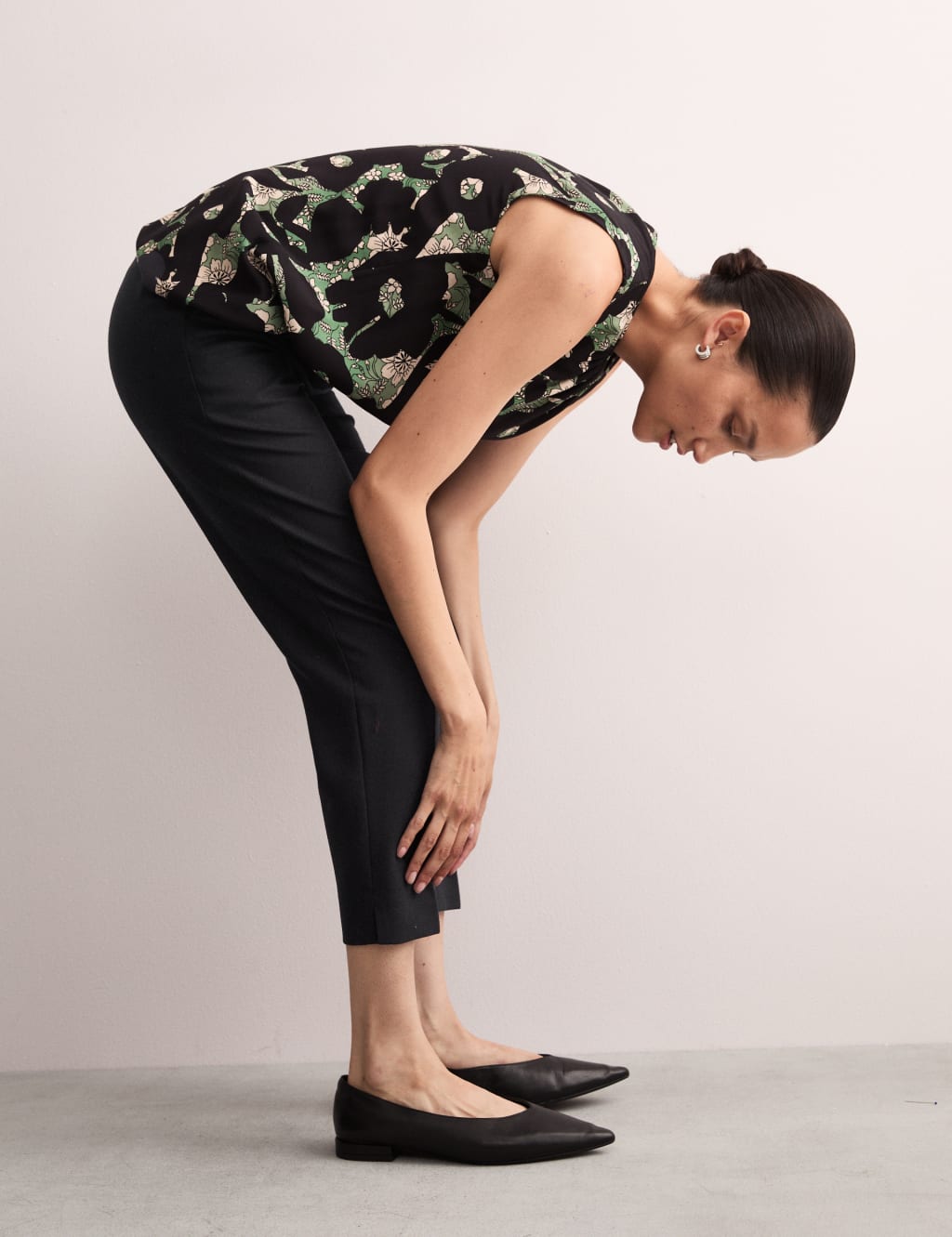 Pure Wool Tailored Ankle Grazer Trousers 4 of 8