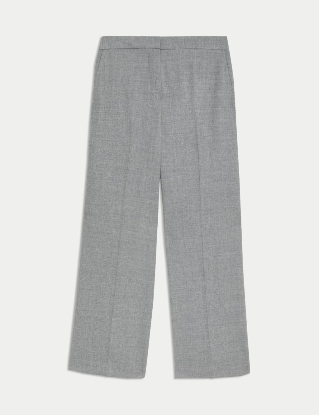 High Rise Wool flannel Trouser Grey