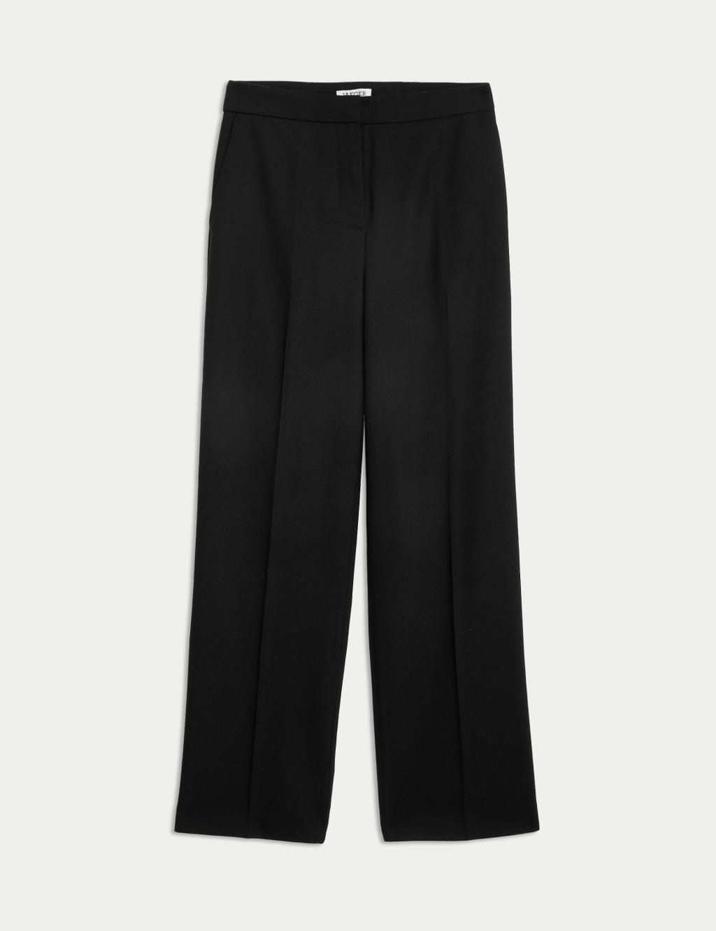 Pure Wool Straight Leg Trousers 2 of 8