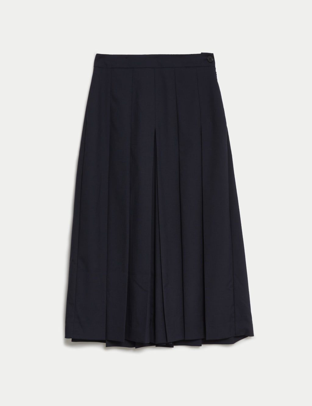 Pleated wide leg culottes online