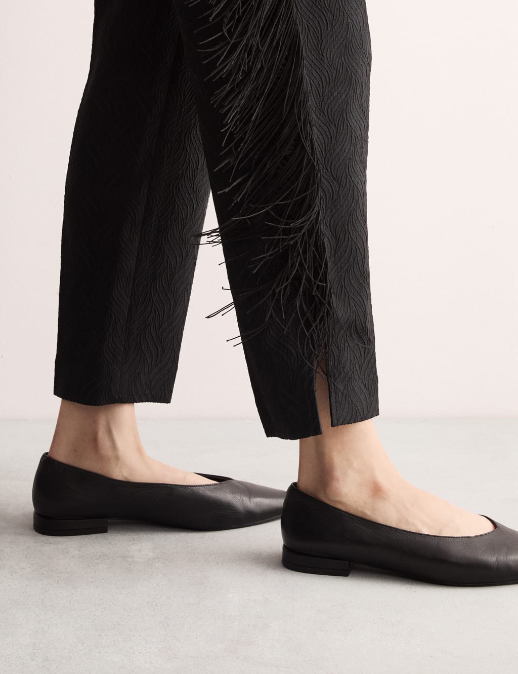 Jacquard Trousers | JAEGER | M&S