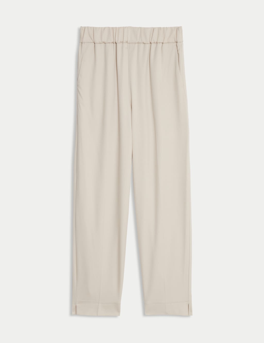 Elasticated Waist Tapered Trousers 2 of 6