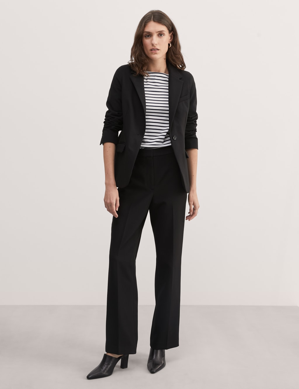 Straight Leg Trousers 1 of 4