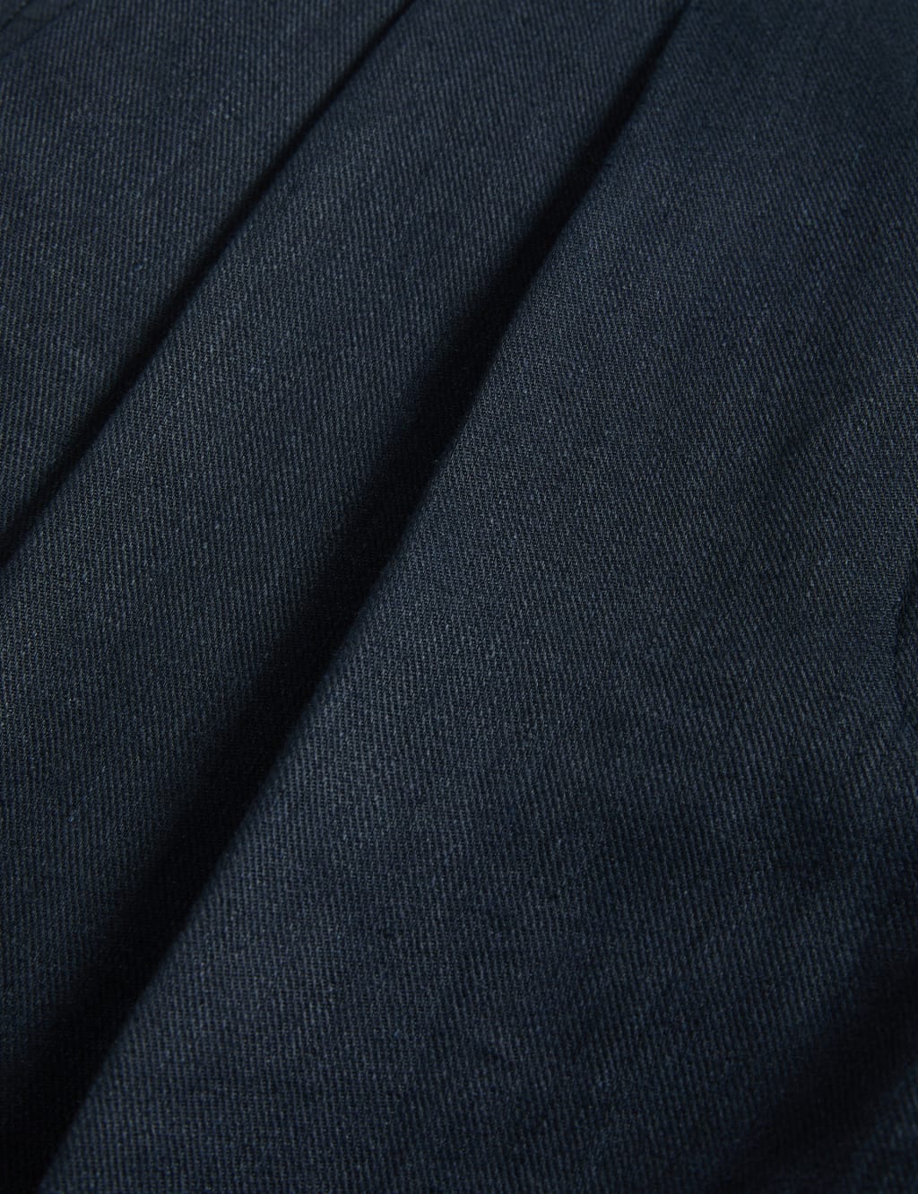 Pure Linen Pleat Front Tapered Trousers 8 of 8