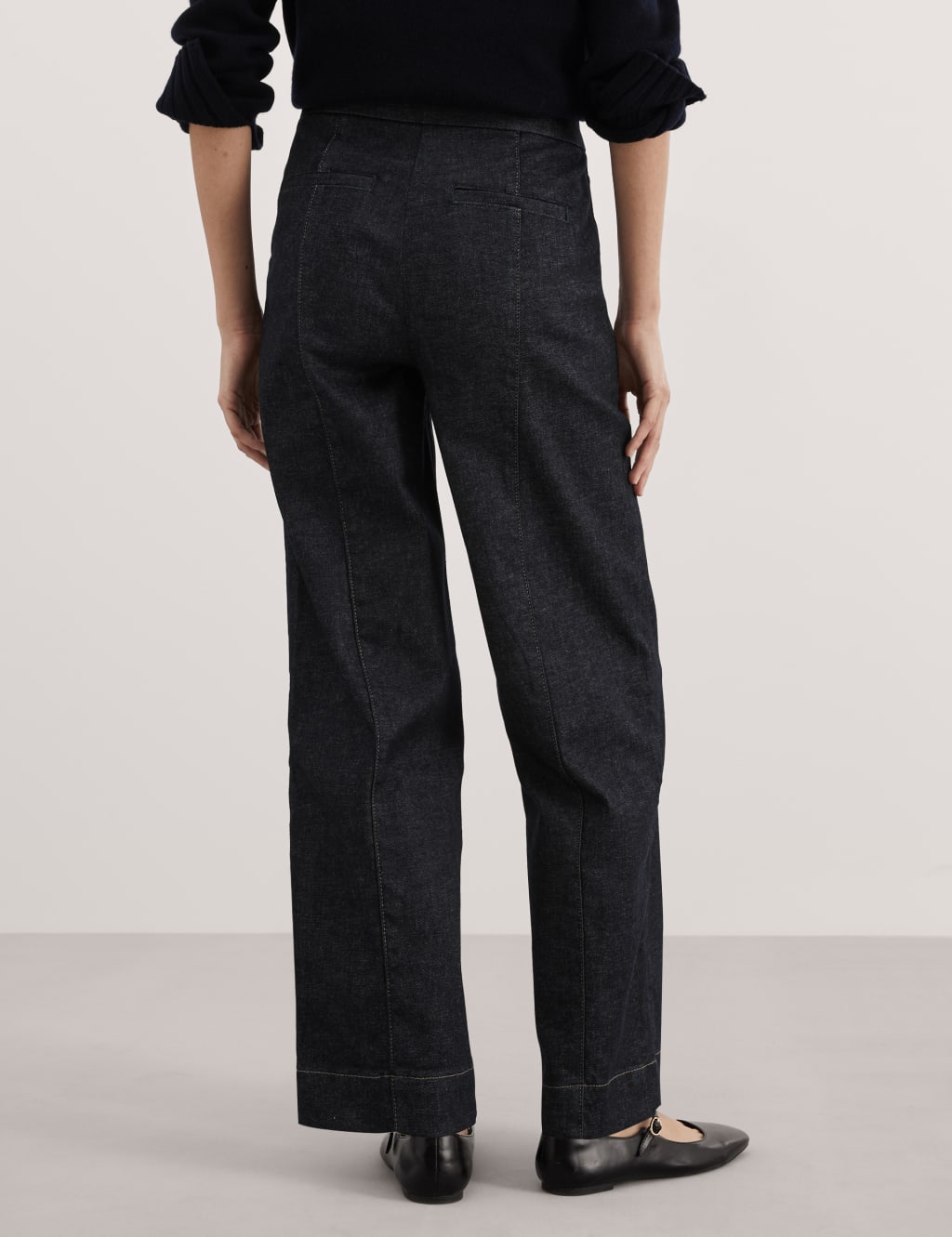 High Waisted Straight Leg Jeans 7 of 8
