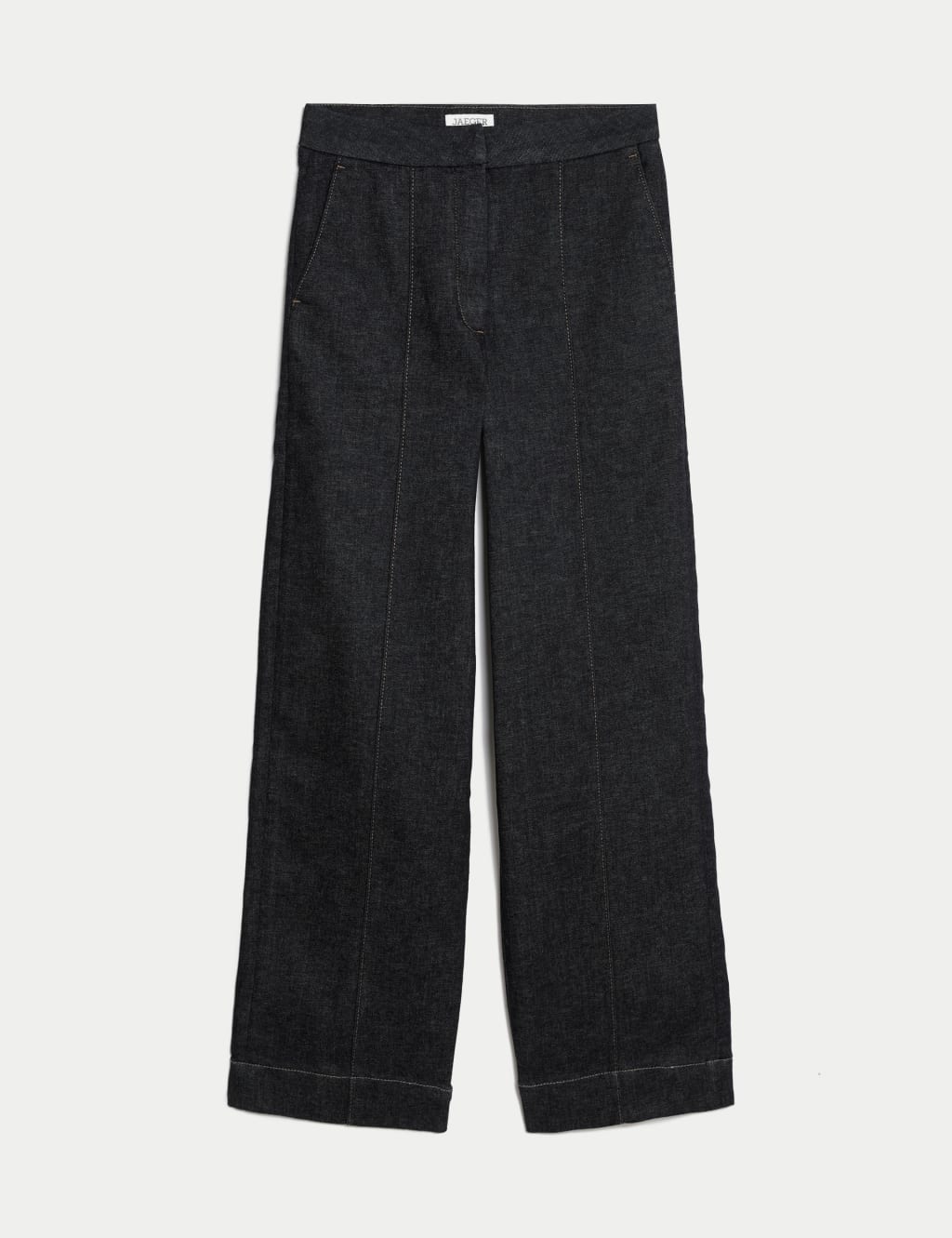 High Waisted Straight Leg Jeans 2 of 8
