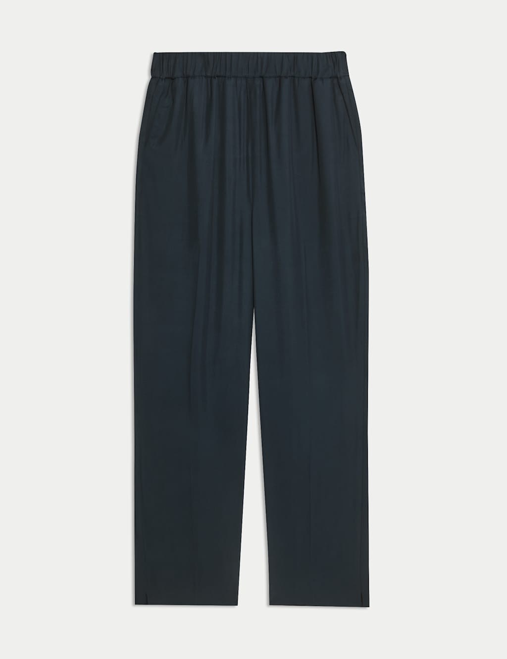 Elasticated Waist Pull On Tapered Trousers 2 of 7