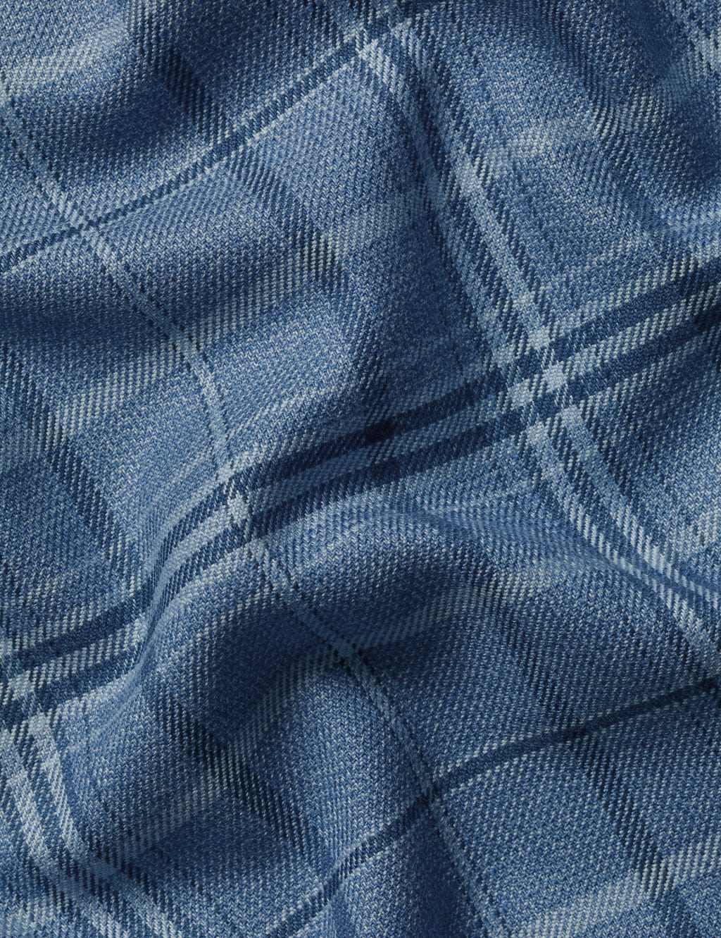 Slim Fit Non Iron Pure Cotton Check Shirt 6 of 6