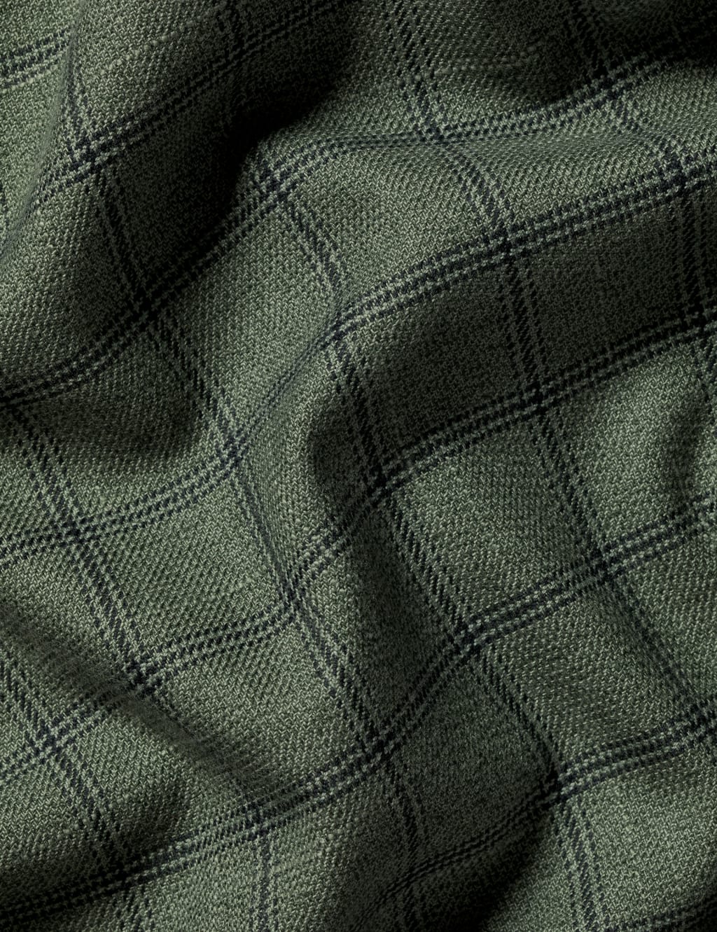 Slim Fit Non Iron Pure Cotton Check Shirt 6 of 6