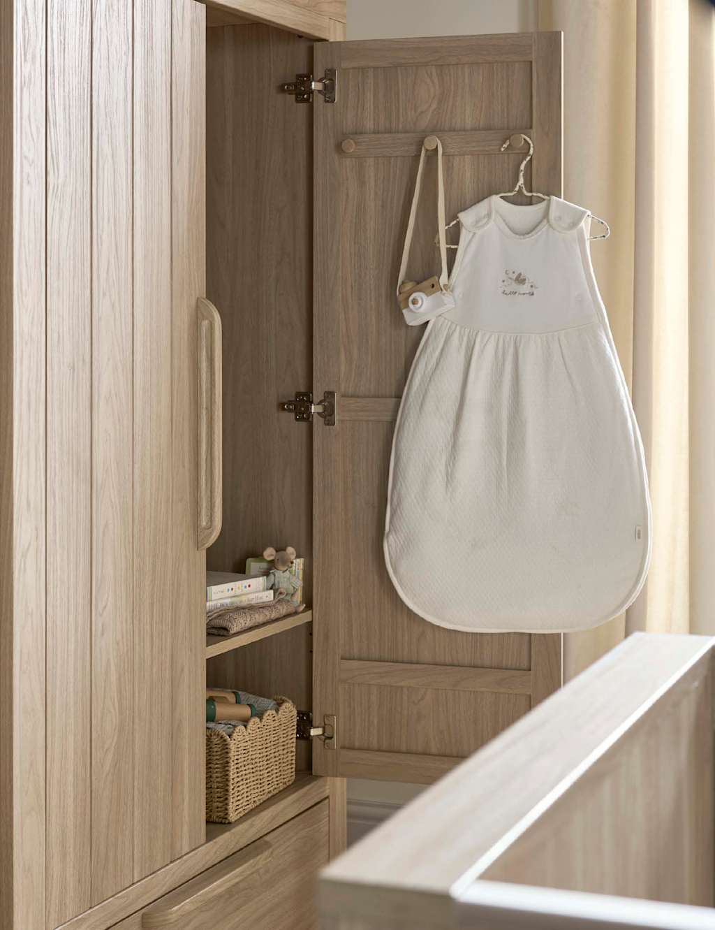 Franklin 3 Piece Cot Bed, Dresser & Wardrobe 14 of 14