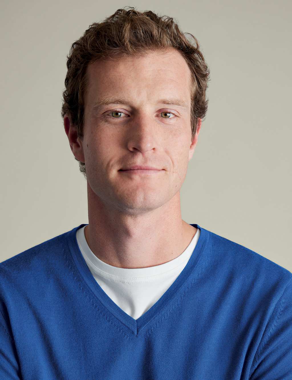 Pure Merino Wool V-Neck Jumper 3 of 5
