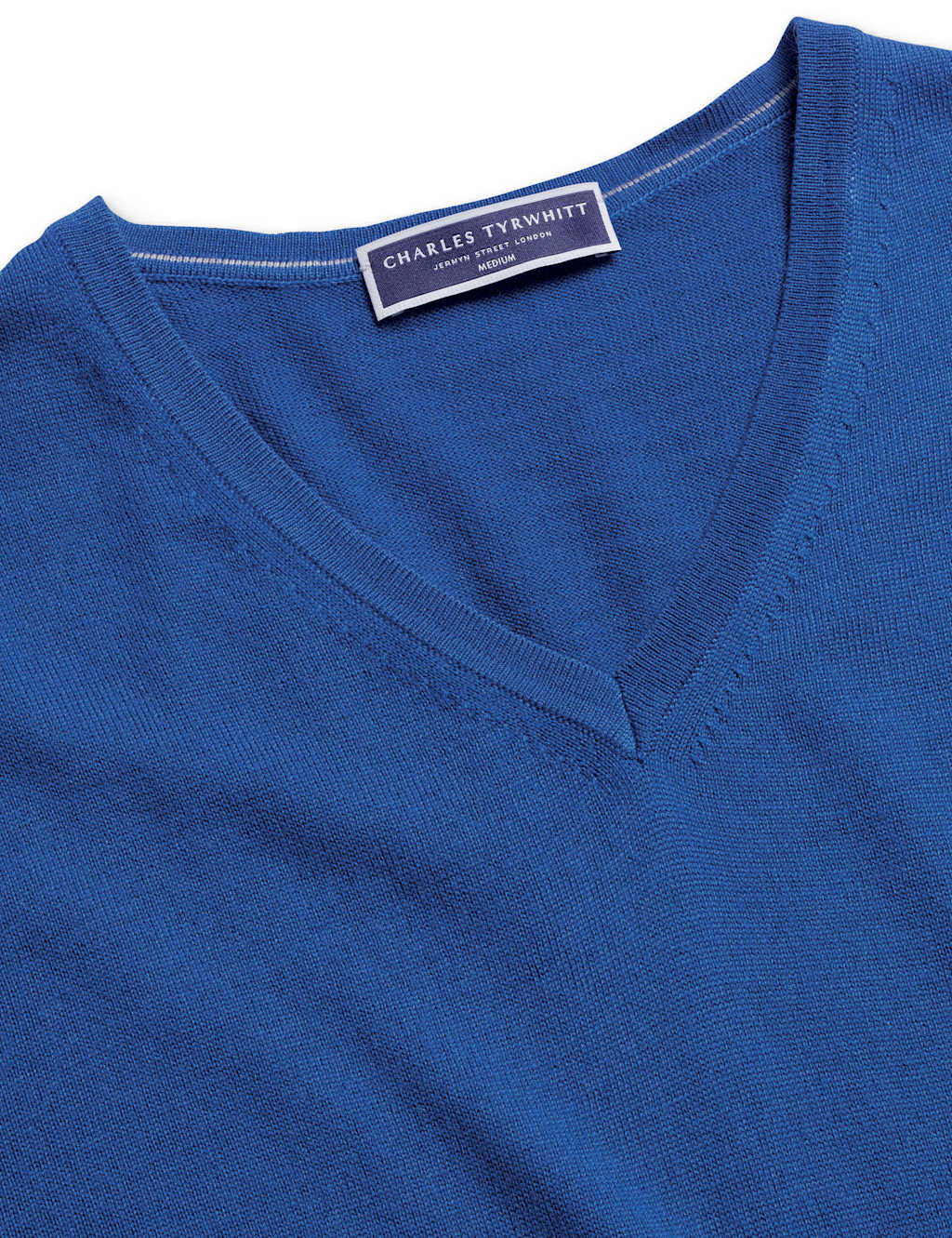 Pure Merino Wool V-Neck Jumper 4 of 5
