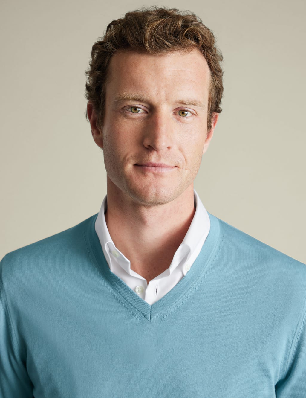 Pure Merino Wool V-Neck Jumper 3 of 5